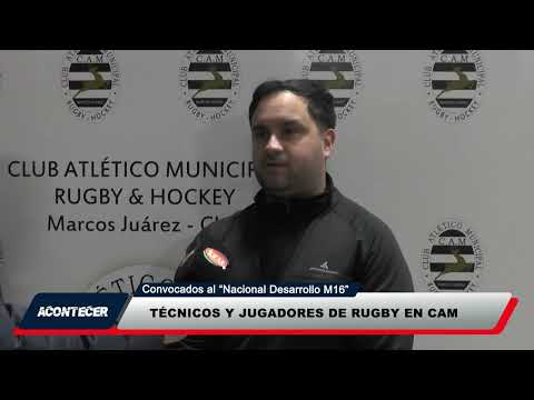 Marcos Juárez: Técnicos y jugadores del CAM convocados al Nacional Desarrolllo M16. Más detalles