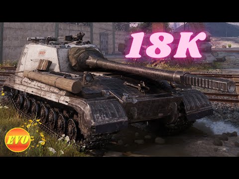 World of Tanks Object 268 Version 4 - 18K Damage + block
