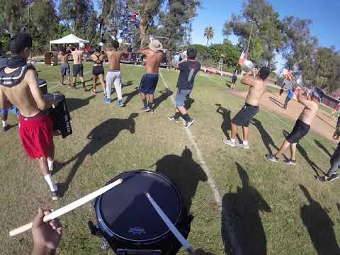 Savanna High School / 2017 champs rehearsal snare cam