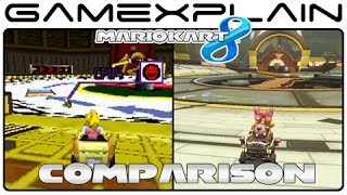 Mario Kart 8: Tick-Tock Clock DS Head-to-Head Comparison (Wii U vs. DS)