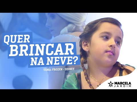 QUER BRINCAR NA NEVE - FROZEN (Versão Disney)  Marcela Jardim #disney #frozen2 #frozen