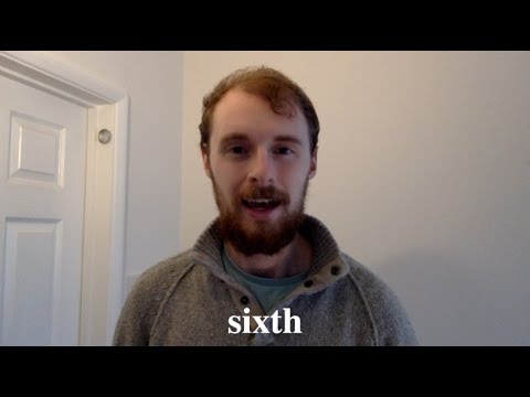 Part of a video titled How To Pronounce 'Sixth' in Standard British English: Word Of The Day #26