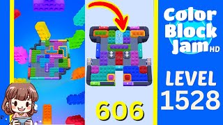 Solusi Level 1528 Color Block Jam