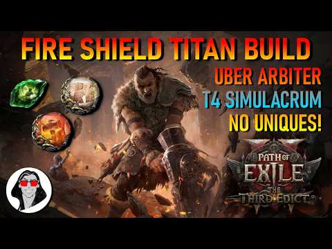 Shield Wall + Fire Titan is the STRONGEST Shield Warrior Build! | Path of Exile 2: The Third Edict