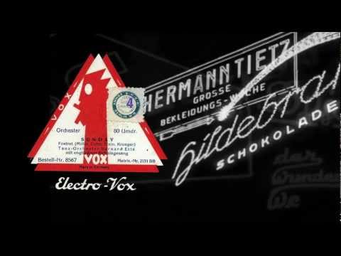 Orchester Bernard Etté spielt: Sunday mit englischem Refrain