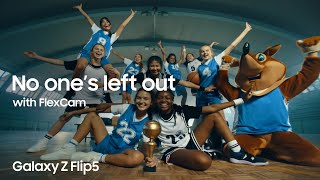 Samsung Galaxy Z Flip5: FlexCam - Flex with the Squad