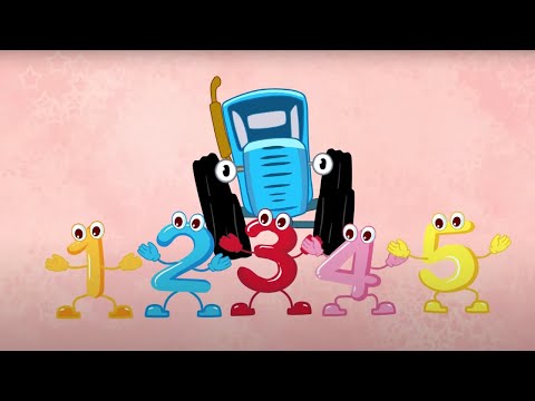 Синий Трактор - Считалочка от 1до 5 и  Бабайка  - Песенки для детей