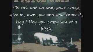 Pistol grip- sweet and sour of a knife