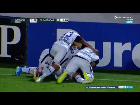 GOLAZO de Lucas Licht - Gimnasia LP 1-0 Sportivo Barracas - Copa Argentina 2020 32avos de final