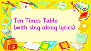 Ten Times Table