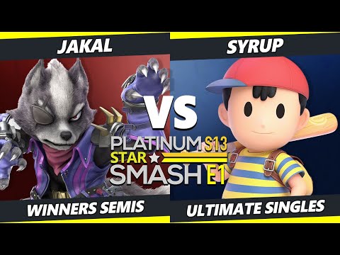 PSS S13 Winners Semis - Jakal (Wolf) Vs. Syrup (Ness) SSBU Ultimate Tournament