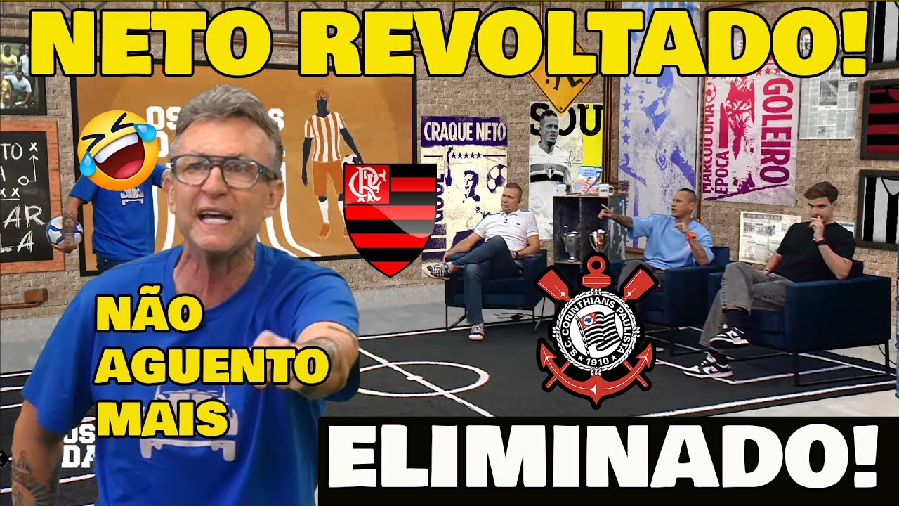 NETO FICOU REVOLTADO! OLHA O QUE ELE FALOU DO GERSON E DO FLAMENGO...