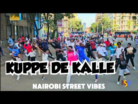 KUPPE DE KALLE ( TOBINA) -NAIROBI STREET VIBES DANCE#nairobistreetvibes