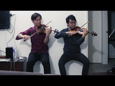 Bach Partita No 3, Preludio in E Major ~ TwoSet Violin