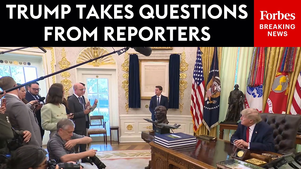 Video | ICYMI: President Trump Takes Questions From Reporters As U.S. And Iran Restart Talks