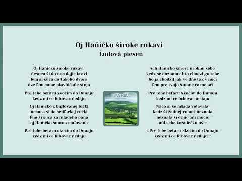 PLAVNICA, Śedla muška, Oj Haničko široke rukavi, ľudové, Videorohaľ