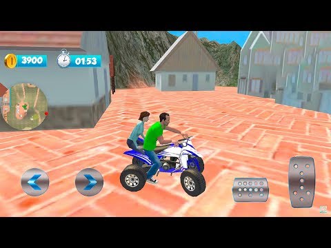 ATV Island Mountain Bike Taxi Racing Game - Atv Bike Games - Bike 3D Games Gameplay