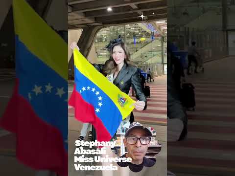 MISS UNIVERSE VENEZUELA 2024 👑 Stephany Abasali, llegó a Tailandia para participar al MISS UNIVERSO