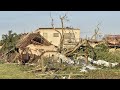 Vehicles Buildings Wrecked In Czech Rep Tornado