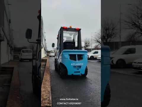 Atlantis 3 Ton Diesel Forklift, with half cab - Image 2