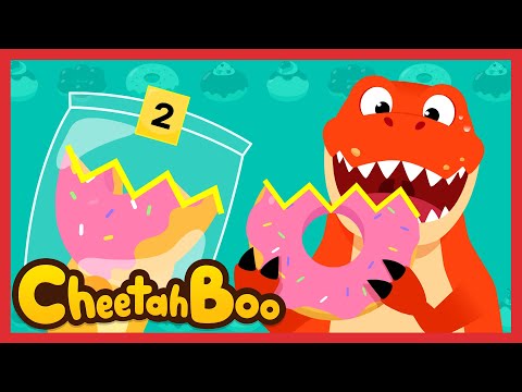 [🎉NEW] It's not me! | Who is the donut thief? | Dinosaurs | Nursery rhymes & Kids Song | #Cheetahboo