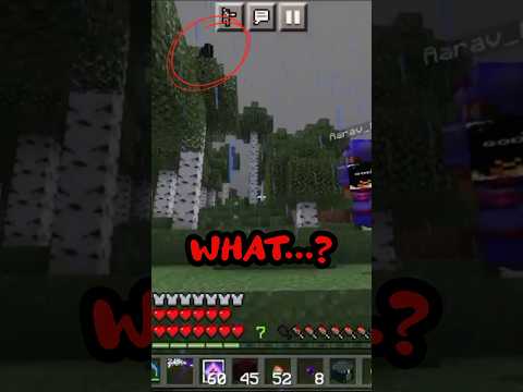 Unbelievable: Scary Minecraft Entity Caught On Camera 😰 #legendSMP