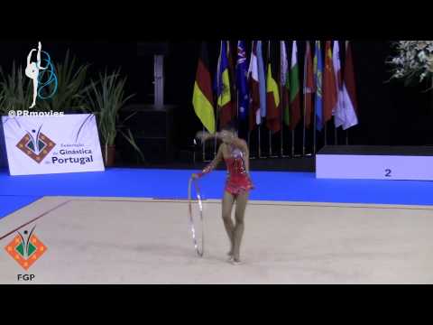 Aliya Assymova - KAZ - Arco (Hoop) - Qualification - WC of Lisbon 2013
