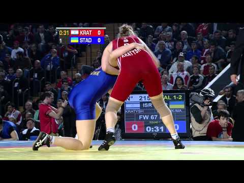 67Kg Final 3-5 match 02 - Female Wrestling -  European Championships 2013