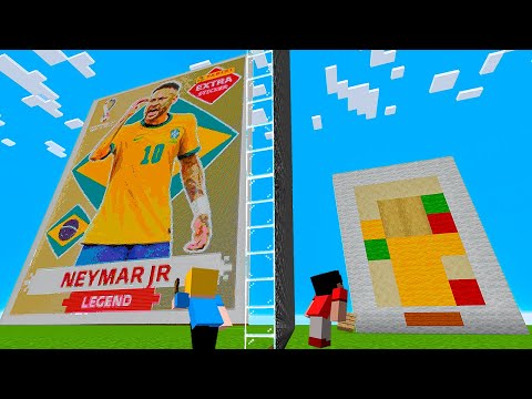 Trolei meu AMIGO com FIGURINHA LEGEND na Batalha de Construção!