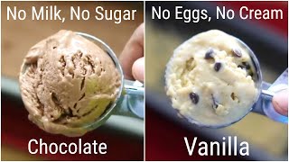 2 Healthy Ice Cream Recipes For Weight Loss - No S