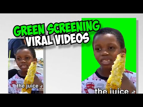 Original VS Green Screen | Corn Kid