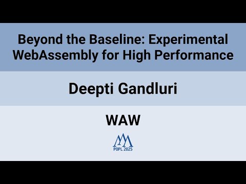 [WAW'25] Beyond the Baseline: Experimental WebAssembly for High Performance