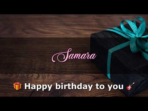 SAMARA Angelclasico HAPPY BIRTHDAY