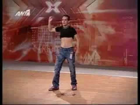 The X Factor greece 2009 Basilis Anastasopoulos Auditions 1