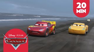 Os Melhores Momentos de Relâmpago McQueen e Cruz Ramirez! | Carros | Compilado