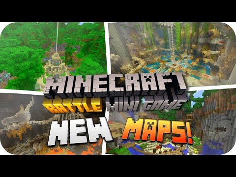 INSANE! Minecraft Battle Mode Maps Update on PS4, XBOX, PS3