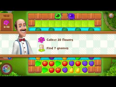 Gardenscapes Level 1032