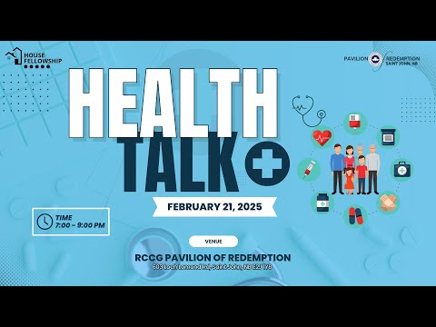 House Fellowship | 21st February 2025 | You and Your Health