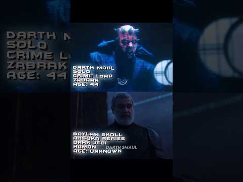 Darth Maul VS Baylan Skoll #darthmaul #starwars #starwarsedit #ahsoka #ahsokaseries #whoisstrongest