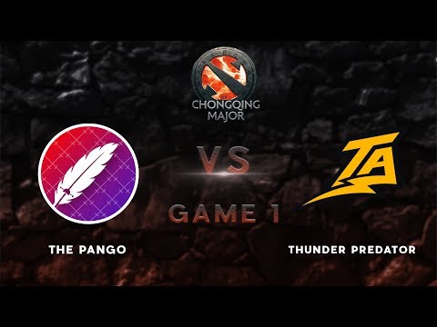 Thunder Predator vs The Pango | Bo1 | LB Round 1 | The Chongqing Major | Game 1