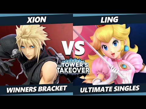 Tower's Takeover 21 - Xion (Cloud) Vs. Ling (Peach) SSBU Ultimate Tournament