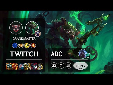 Twitch ADC vs Aphelios - EUW Grandmaster Patch 11.13