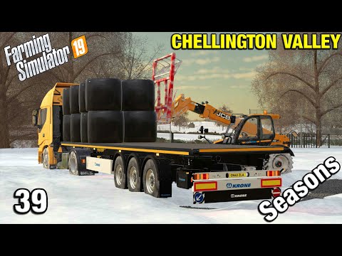SMART NEW FLATBED Chellington Valley Timelapse - FS19 Ep 39