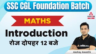 SSC CGL Foundation Batch | Maths by Akshay Awasthi | Syllabus Introduction