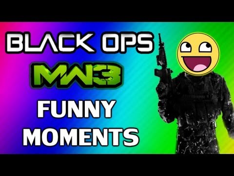 Black Ops & MW3: Funny Moments w/ Wildcat and Friends - On Top of the Bus, Death Reactions & More