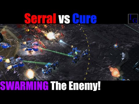 Serral (Zerg) vs Cure (Terran) | SC2 Pro Match With Commentary