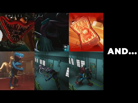 ALL NEW JUMPSCARES 1ST vs 3RD person - Project Playtime| All bosses jumpscares