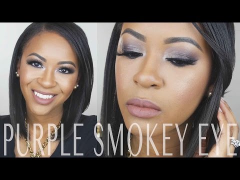 Purple Smokey Eye for Brown Eyes ♡ Anastasia Beverly Hills Self-Made Palette | FashionablyFayy Video