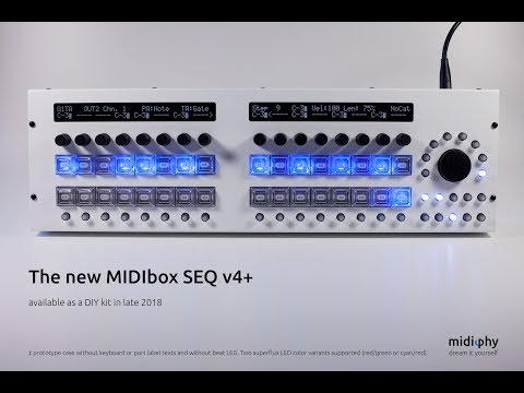 [DIY Part 1] Building a MIDIbox SEQ v4+ (midiphy.com video tutorial)