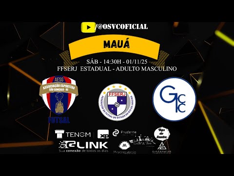 AESG X GRAJAÚ C.C - FFSERJ ESTADUAL - ADULTO MASCULINO - 01/11/25 - AO VIVO